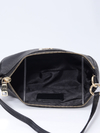 Bolsa Coach Leather Black Crossbody na internet