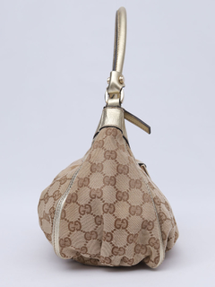 Bolsa Gucci GG Canvas Abbey Hobo - loja online