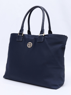 Bolsa Tory Burch Nylon Blue Tote - loja online