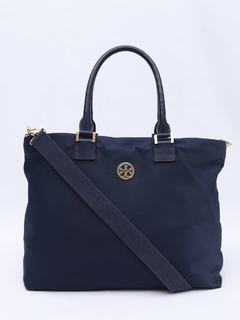 Bolsa Tory Burch Nylon Blue Tote