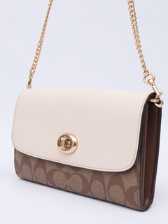 Imagem do Bolsa Coach Turnlock Signature Chain