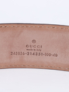 Cinto Gucci GG Heart Buckle Tam 100 - loja online