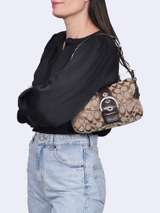 Bolsa Coach Shoulder Signature - comprar online