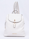 Mochila Michael Kors White Leather