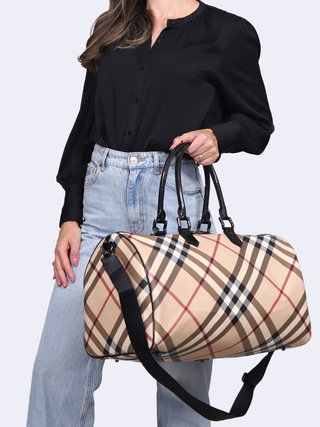 Mala Burberry Super Nova Check - comprar online