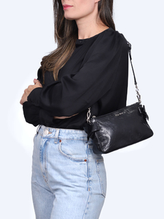 Bolsa Miu Miu Vitello Lux Nero RR1892 - comprar online