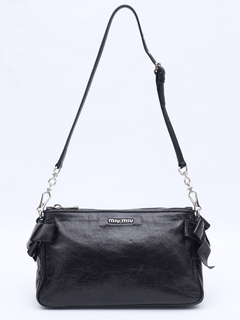 Bolsa Miu Miu Vitello Lux Nero RR1892