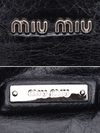 Bolsa Miu Miu Vitello Lux Nero RR1892 - Paris Brechó