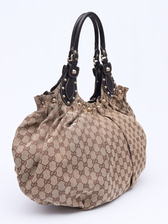 Bolsa Gucci Studded Pelham na internet