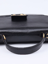 Bolsa Miu Miu Push Lock Flap Top Handle Preta - Paris Brechó