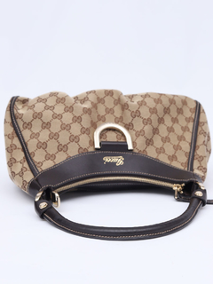 Imagem do Bolsa Gucci Beige/Ebene GG Canvas Abbey Hobo