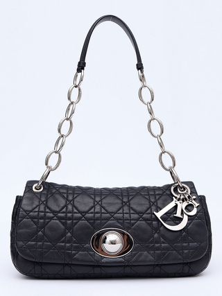 Bolsa Dior Cannage Flap Shoulder