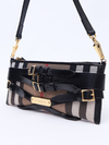 Clutch Burberry House Check Bridle Mini Parmoor - loja online