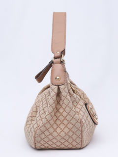 Bolsa Gucci Beige/Pink Diamond Medium Sukey Hobo - comprar online