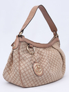 Bolsa Gucci Beige/Pink Diamond Medium Sukey Hobo na internet