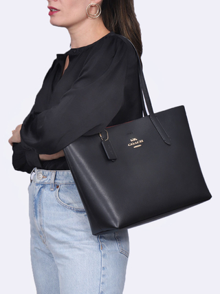 Coach Shopping Tote Black - comprar online