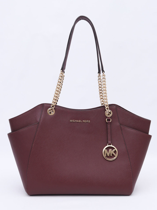 Michael Kors Leather Jet Set Shoulder