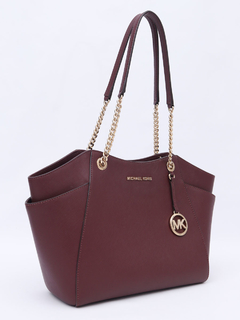 Michael Kors Leather Jet Set Shoulder na internet