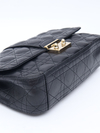 Bolsa Miss Dior Cannage Lambskin Medium Flap na internet