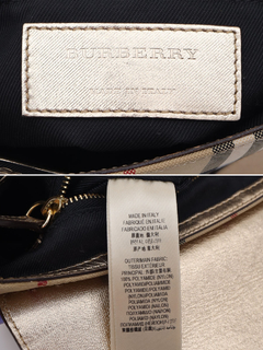 Bolsa Burberry Horseferry Check Small Dickens Crossbody