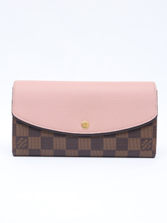 Carteira Louis Vuitton Pink Damier Normandy