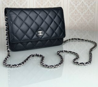 Chanel WOC Matelassê Preta - comprar online