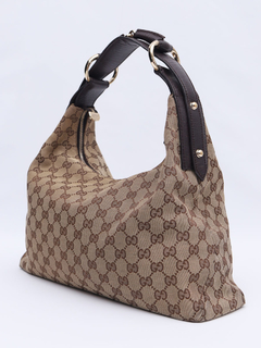 Imagem do Bolsa Gucci Monograma Horsebit Chain Hobo