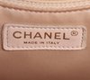 Bolsa Chanel Beige Quilted Caviar Leather Petite Shopping Tote - Paris Brechó