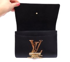 Imagem do Bolsa Louis Vuitton Louise Black Calfskin Chain