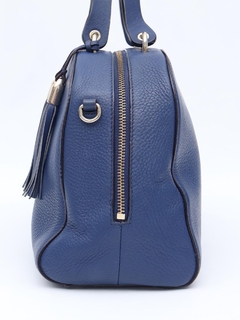 Bolsa Kate Spade Bowling Frinje Blue na internet