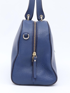 Bolsa Kate Spade Bowling Frinje Blue - comprar online