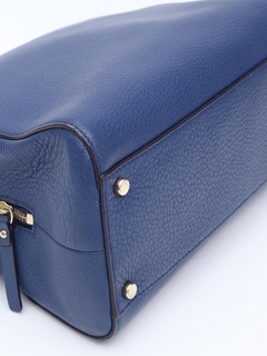 Bolsa Kate Spade Bowling Frinje Blue