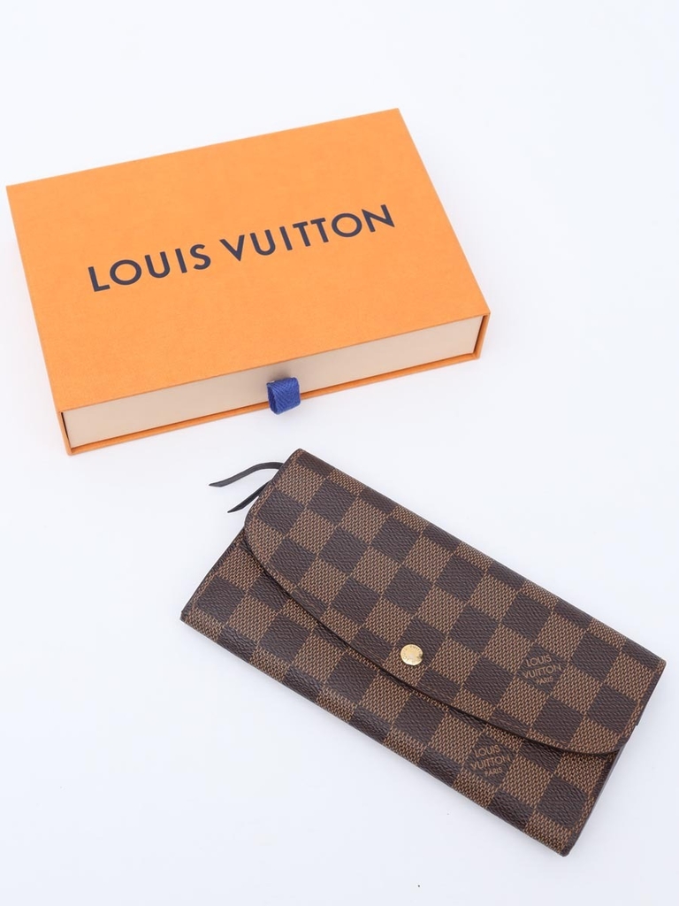Carteira Louis Vuitton Emilie Monograma
