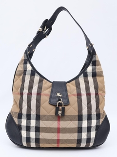 Burberry Nova Check Brook Hobo