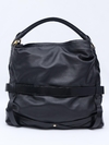 Imagem do Bolsa Burberry Black Leather Bridle Hobo