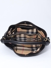 Bolsa Burberry Black Leather Bridle Hobo na internet