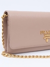 Bolsa Clutch Prada Wallet on Chain - loja online