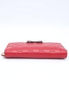 Carteira Gucci Red Guccissima Bow Zip Around - comprar online