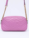 Bolsa Gucci Small GG Marmont Pink - loja online