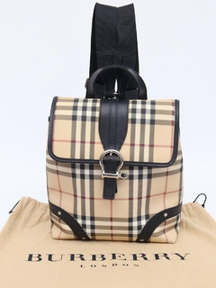 Mochila Burberry Vintage Nova Check na internet