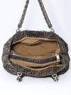 Fendi Brown/Metallic Zucca Mia Tote - comprar online