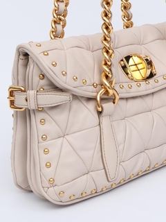 Bolsa Miu Miu Nappa Leather Shopping Pattina na internet