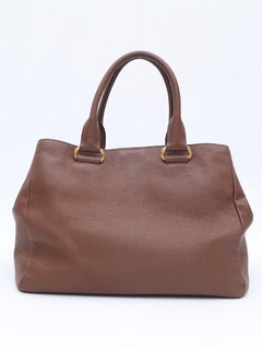 Imagem do Prada Brown Vitello Daino Leather Large Tote