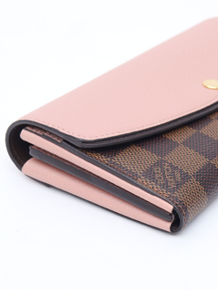 Carteira Louis Vuitton Pink Damier Normandy