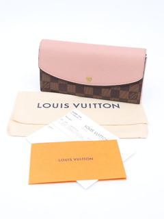 Carteira Louis Vuitton Pink Damier Normandy - loja online