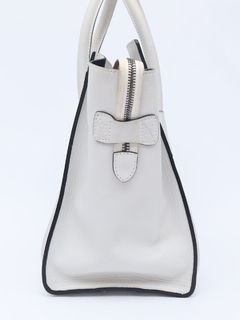 Bolsa Celine White Mini Luggage - Paris Brechó