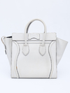 Bolsa Celine White Mini Luggage - Paris Brechó