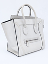 Bolsa Celine White Mini Luggage na internet