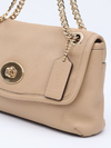 Bolsa Coach Chain Turn Lock Flap - loja online