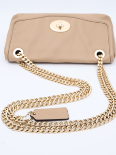 Bolsa Coach Chain Turn Lock Flap - Paris Brechó